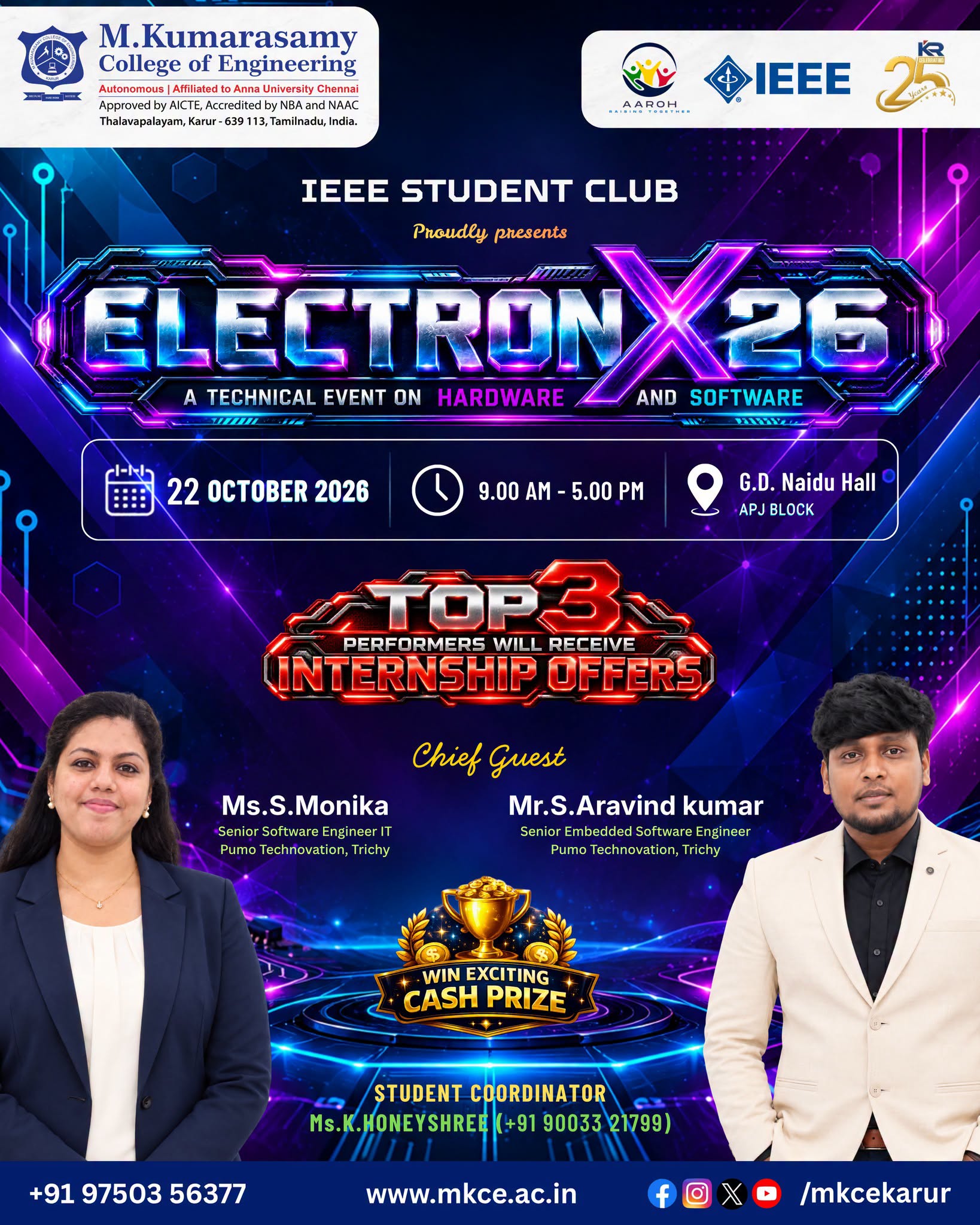 ELECTRONX’26 | WHERE HARDWARE MEETS SOFTWARE!